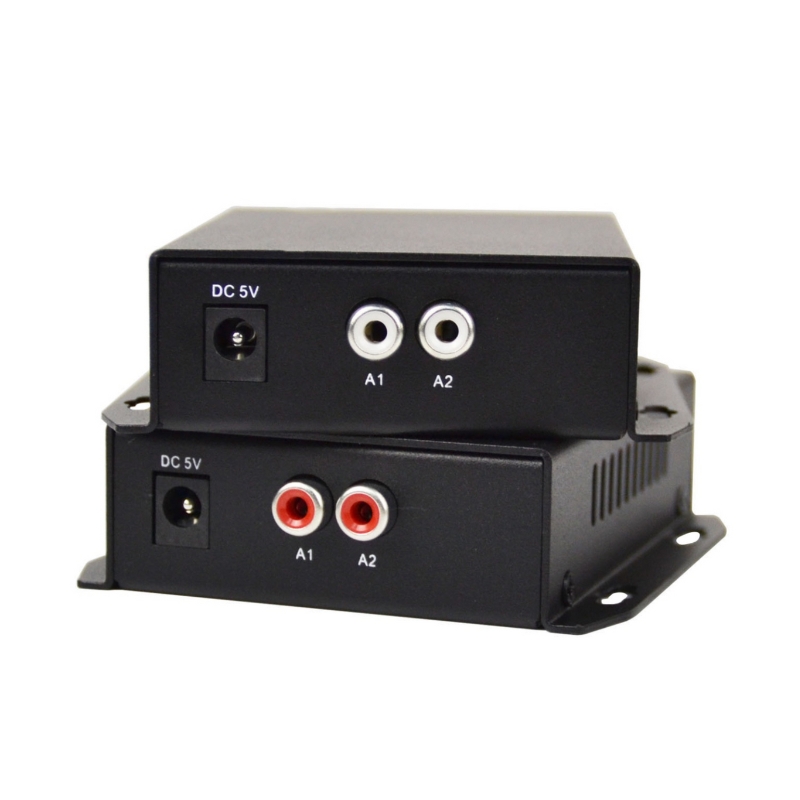 Audio to fiber converter Terminal port